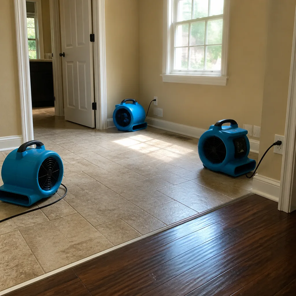 Sewage cleanup